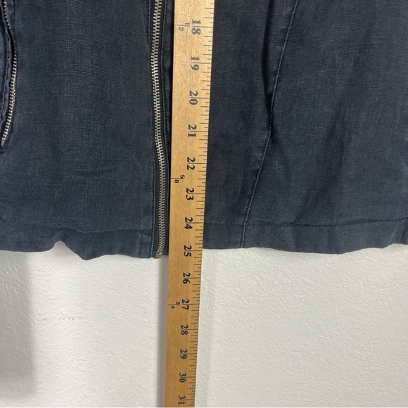 Zara Man Linen Jacket Medium - Picture 7 of 8